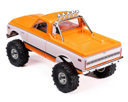 Axial SCX24 1971 Chevrolet C10 1/24 4WD RTR Scale Mini Crawler (Orange) w/2.4GHz Transmitter - AXI-34082T2