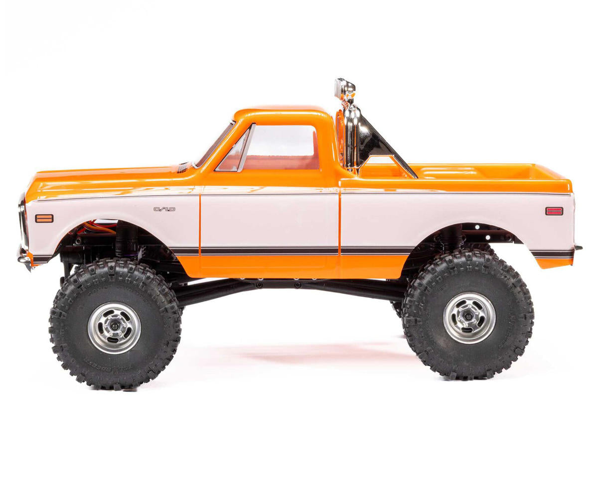 Axial SCX24 1971 Chevrolet C10 1/24 4WD RTR Scale Mini Crawler (Orange) w/2.4GHz Transmitter - AXI-34082T2