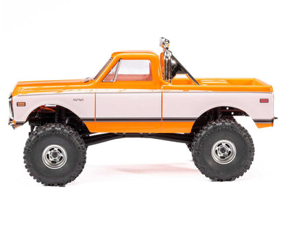 Axial SCX24 1971 Chevrolet C10 1/24 4WD RTR Scale Mini Crawler (Orange) w/2.4GHz Transmitter - AXI-34082T2