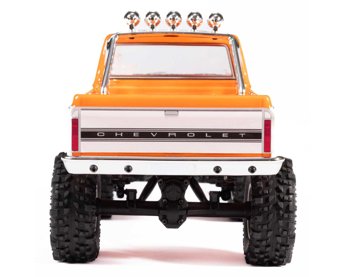Axial SCX24 1971 Chevrolet C10 1/24 4WD RTR Scale Mini Crawler (Orange) w/2.4GHz Transmitter - AXI-34082T2