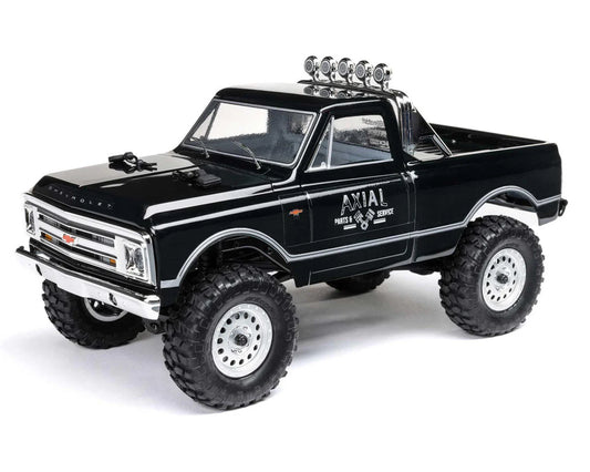 AXI00001V2T4 Axial 1/24 SCX24 1967 Chevrolet C10 4WD Truck RTR Black