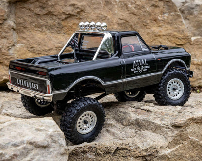 AXI00001V2T4 Axial 1/24 SCX24 1967 Chevrolet C10 4WD Truck RTR Black