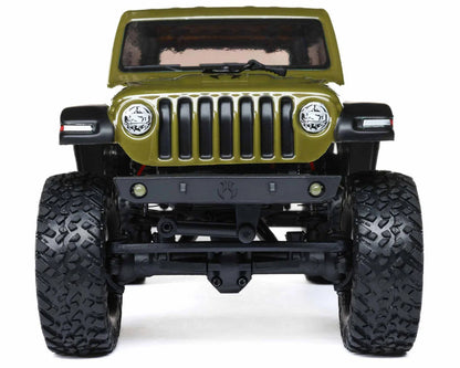AXI00002V3T4 Axial 1/24 4WD SCX24 2019 Jeep Wrangler RTR Green
