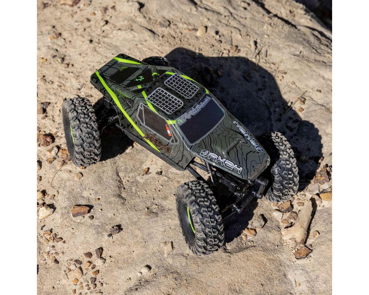 AXI00003T1 AX24 XC1 4WS 1/24 RTR - Green