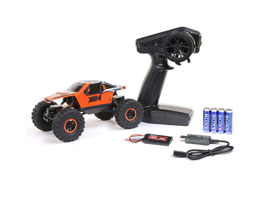 AXI00003T2 Axial AX24 XC-1 1/24 4WD RTR 4WS Mini Crawler (Orange) w/2.4GHz Radio, Battery & Charger