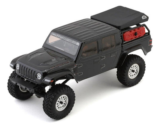 AXI00005V2T5 Axial 1/24 SCX24 Jeep JT Gladiator 4x4 RTR Brushed Rock Crawler Black, Battery & Charger Included