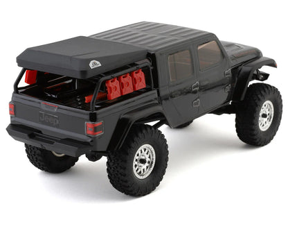 AXI00005V2T5 Axial 1/24 SCX24 Jeep JT Gladiator 4x4 RTR Brushed Rock Crawler Black, Battery & Charger Included