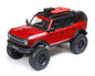 AXI00006T1 Axial SCX24 2021 Ford Bronco Hard Body 1/24 4WD RTR Scale Mini Crawler (Red) w/2.4GHz Radio
