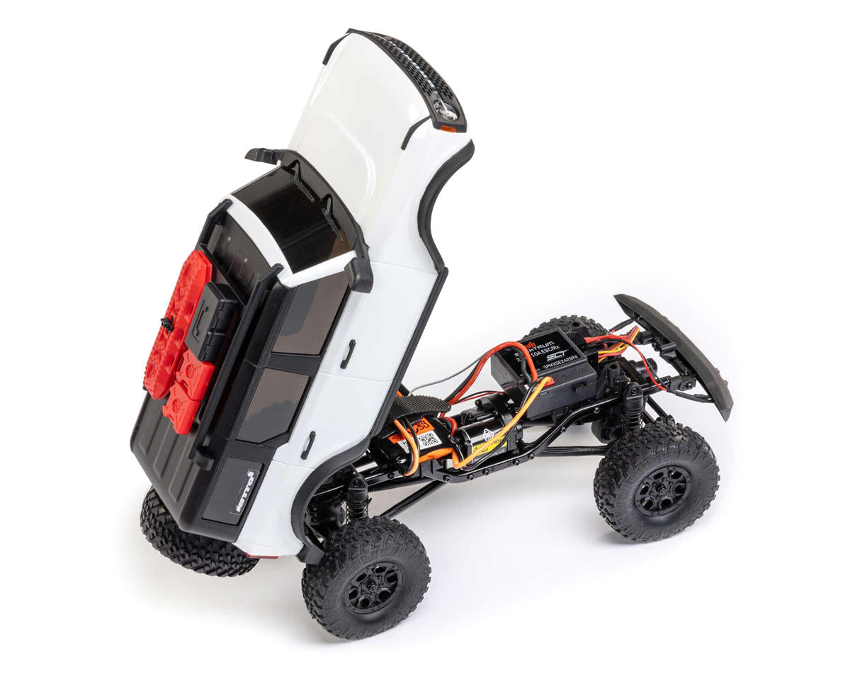 Axial SCX24 Ford Bronco Hard Body 1/24 4WD RTR Scale Mini Crawler (White) w/2.4GHz Radio, Battery & Charger - AXI00006V2T4