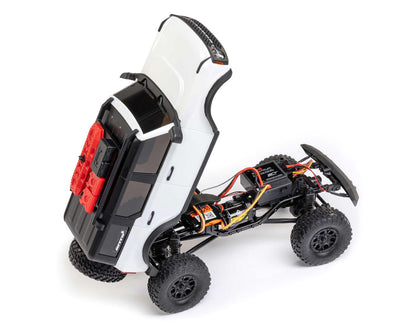 Axial SCX24 Ford Bronco Hard Body 1/24 4WD RTR Scale Mini Crawler (White) w/2.4GHz Radio, Battery & Charger - AXI00006V2T4