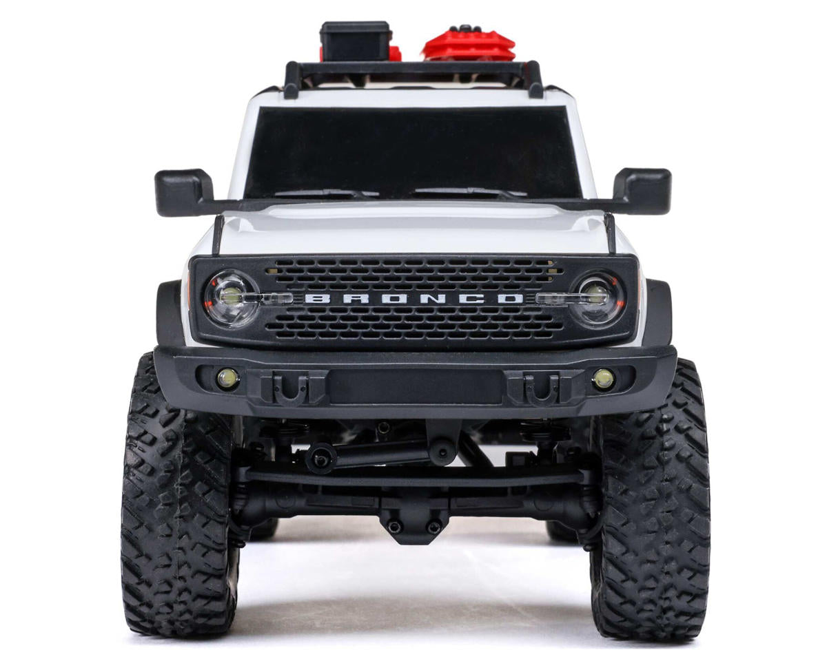 Axial SCX24 Ford Bronco Hard Body 1/24 4WD RTR Scale Mini Crawler (White) w/2.4GHz Radio, Battery & Charger - AXI00006V2T4