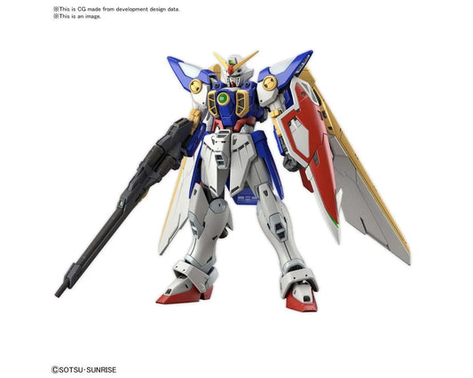 Bandai 1/144 RG Wing Gundam "Mobile Suit Gundam Wing" Plastic Model Kit - BAS2558575