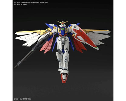 Bandai 1/144 RG Wing Gundam "Mobile Suit Gundam Wing" Plastic Model Kit - BAS2558575