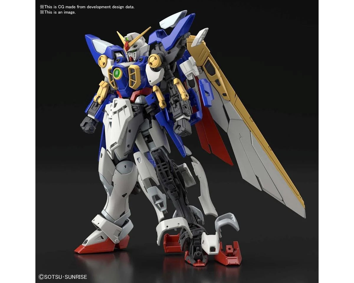 Bandai 1/144 RG Wing Gundam "Mobile Suit Gundam Wing" Plastic Model Kit - BAS2558575