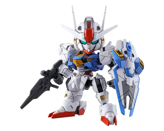 Bandai SD EX-Standard #19 Gundam Aerial "The Witch from Mercury" Plastic Model Kit -  BAS2637836