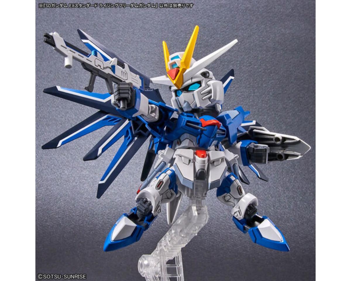 Bandai SD EX-Standard #20 Rising Freedom Gundam "Gundam SEED Freedom" Plastic Model Kit - BAS2687867