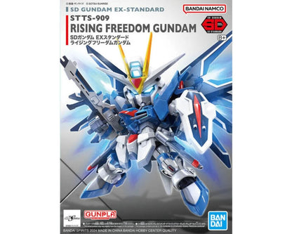 Bandai SD EX-Standard #20 Rising Freedom Gundam "Gundam SEED Freedom" Plastic Model Kit - BAS2687867