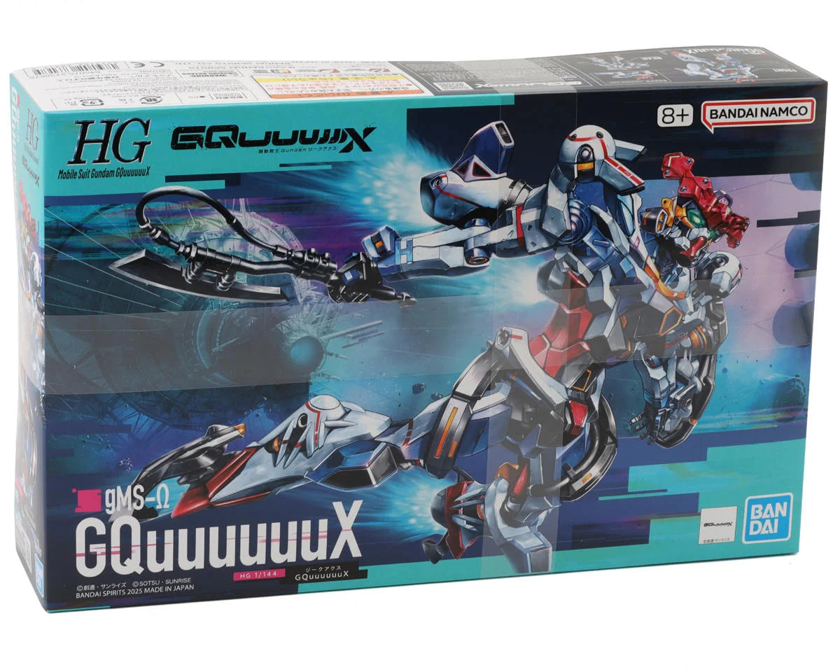 Bandai HGGQ 1/144 #01 GQuuuuuuX "Gundam GQ" Plastic Model Kit - BAS2738675