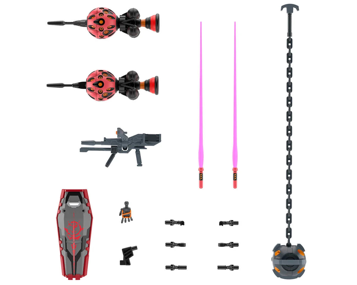 Bandai 1/144 HGGQ Red Gundam "Gundam GQ" Plastic Model Kit - BAS2762125