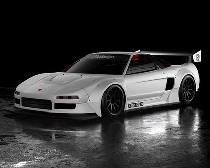 Bittydesign 1/28 KANJO-N Micro On-Road TC Polycarbonate Body (Clear) - BDYBDMZ-KJN