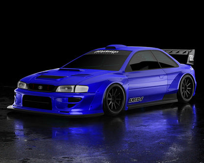 Bittydesign 1/28 KANJO-S Micro On-Road TC Polycarbonate Body (Clear) - BDYBDMZ-KJS