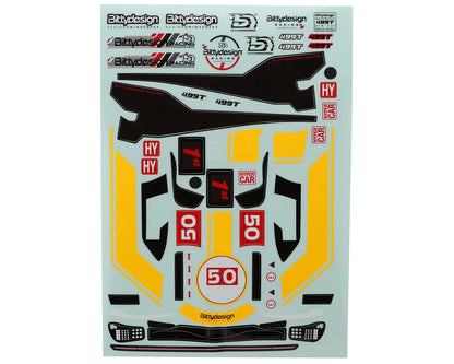 Bittydesign 499T Hypercar 1/10 Body (Clear) (190mm) (Lightweight) (TT-02) - BDYLMH-190499T