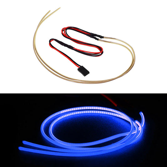 HRC Flexible Cuttable LED Strip Lights for RC Cars (Blue) - KR0094BLU