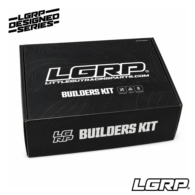 LGRP Complete Builders Kit w/ Gray Brawler Body + Upgraded Gray Super 8 V2 Axles