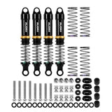 INJORA LS 59mm Aluminum Oil Shocks for 1/18 Redcat Ascent-18 HPI Venture18 - ASC18-36BK