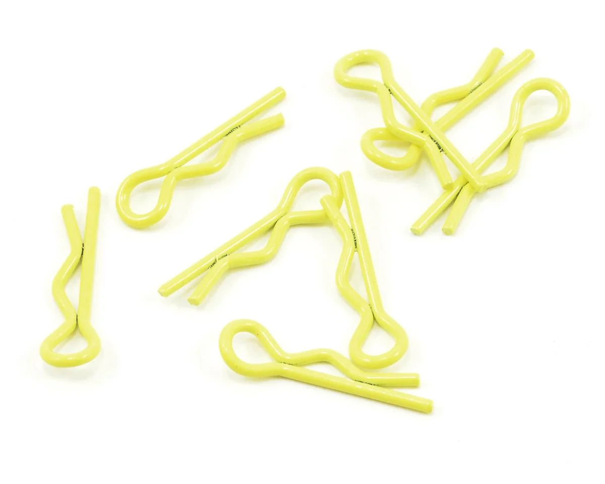 CR063 - Small Body Clip 1/10 - Fluorescent Yellow (8)