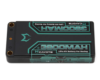 Cayote 2S 145C LCG Shorty LiHV Battery (7.6V/3900mAh) w/5mm Bullets - CYE392S145