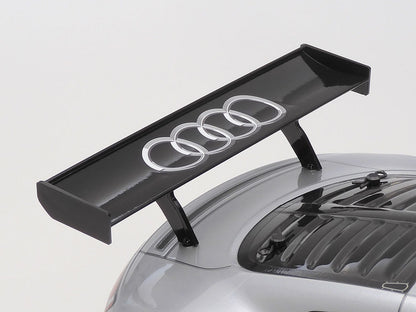 Tamiya TT-02 2008 Audi R8 LMS 1/10 4WD Electric Touring Car Kit w/Pre-Painted Body (Limited Edition) (Silver) - TAM47517