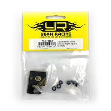 YA-0724BK Yeah Racing Adjustable Brass Chassis