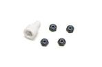 MZW13BK Kyosho Color Nylon Nut (Black)