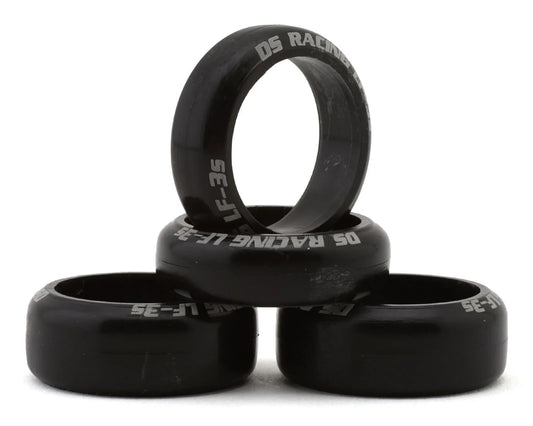 DSC-MI20H-LF3SNW DS Racing Mini-Z 8.5mm Front & 11mm Rear Drift Tires (4) (20mm) (LF-3S)