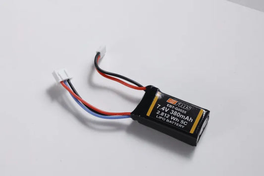 FMS LIPO Battery 2S 380mAh for 1:12 - C1389F