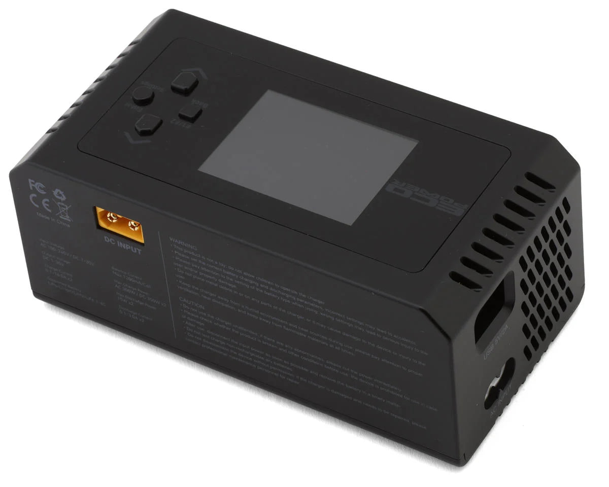 EcoPower "Electron Dual" Intelligent LiPo/LiHV/LiFe AC/DC Charger (6S/16A) (AC-300W) (DC-350W x2) - ECP-1016
