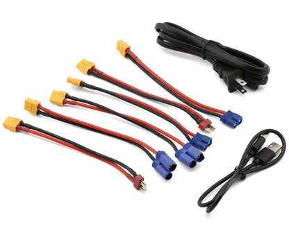 EcoPower "Electron Dual" Intelligent LiPo/LiHV/LiFe AC/DC Charger (6S/16A) (AC-300W) (DC-350W x2) - ECP-1016