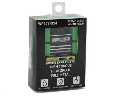 WP173-X24 EcoPower WP173-X24 Aluminum Digital Micro Servo Direct Fit For Axial™ SCX24 (HV) (Waterproof)