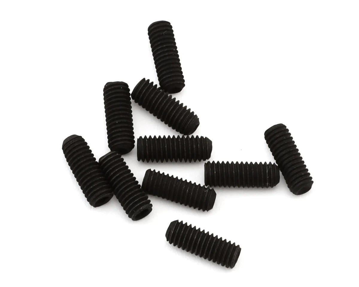 3mm "High Strength" Steel Cup Style Set Screws (10) (3x8mm) - ECP-H-4004