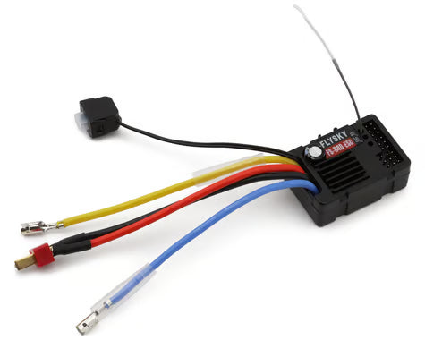 Flysky R4D 2-In-1 ANT 4-Channel ESC Receiver w/LED Controller - FSY-R4D-ESC