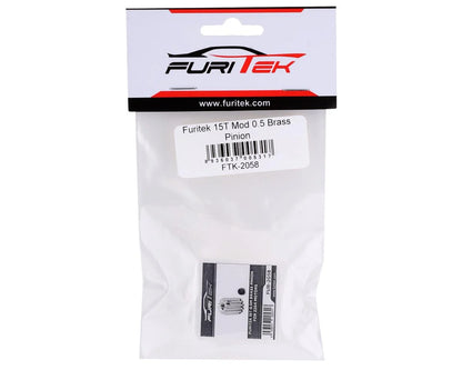Furitek 15T Mod 0.5 Brass Pinion Gear