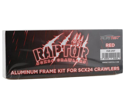 FUR-2107 FuriTek Raptor Aluminum Frame Kit for SCX24 Crawlers- Red