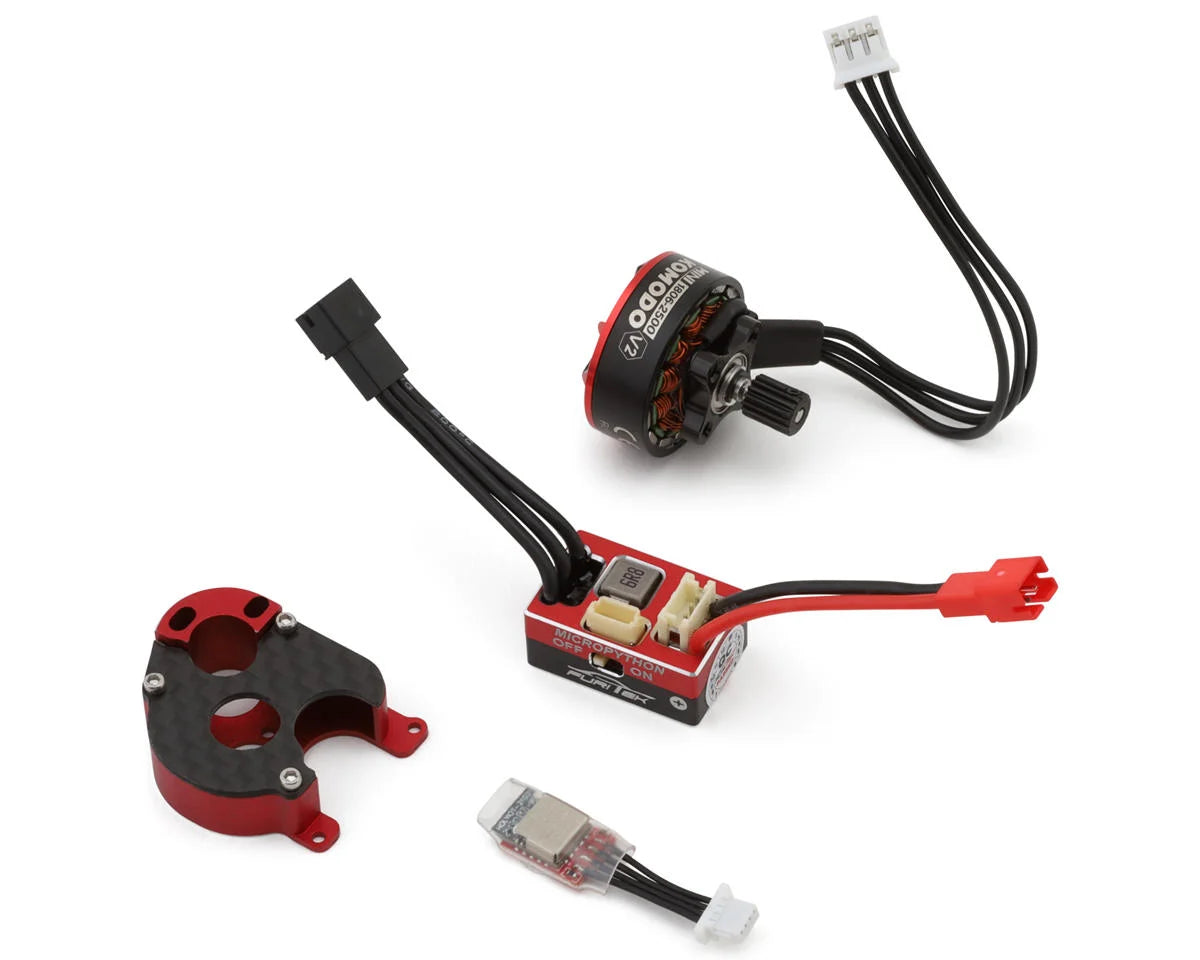 FUR-2632 Furitek MicroSilk 2025 Brushless Power System Combo for Axial® SCX24®