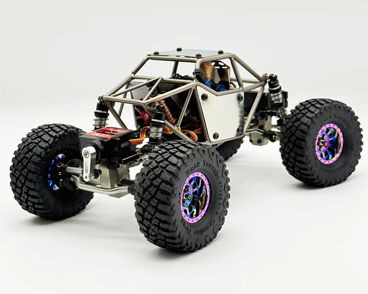 Furitek Titan Buggy Ultimate 24 4WS ARTR 1/24 4WD Brushless Rock Crawler w/Active Pro 4WS & Micro Tesla DigiBoard - FUR-2778
