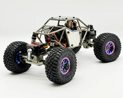 Furitek Titan Buggy Ultimate 24 4WS ARTR 1/24 4WD Brushless Rock Crawler w/Active Pro 4WS & Micro Tesla DigiBoard - FUR-2778