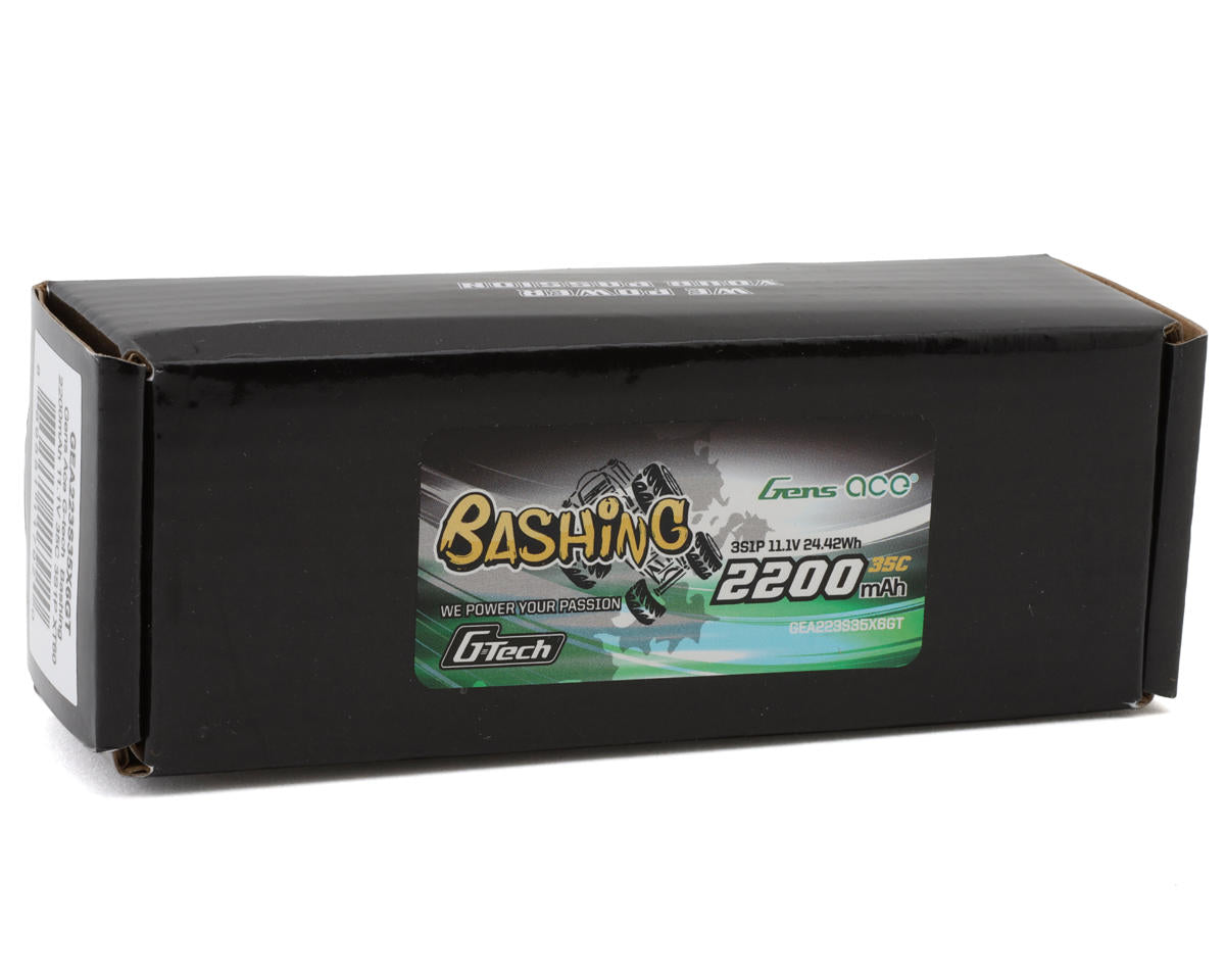 Gens Ace G-Tech Smart 3S Lipo Battery 35C (11.1V/2200mAh) w/XT60 - GEA223S35X6GT