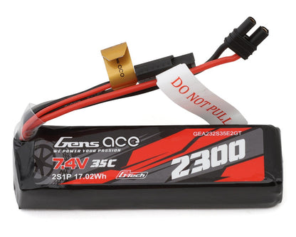 Gens Ace 2S 35C G-Tech Lipo Battery Pack (7.4V/2300mAh) w/iEC2 Connector - GEA232S35E2GT