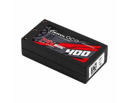 Gens Ace Lipo 400mAh 7.6V w/2mm Bullets - GEA4002S60D2
