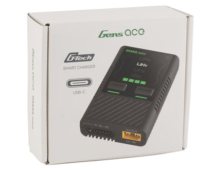 GEA60WC1 Gens Ace Imars Mini 2-4S G-Tech DC Charger (5A/60W) w/65W USB-C PD Power Supply